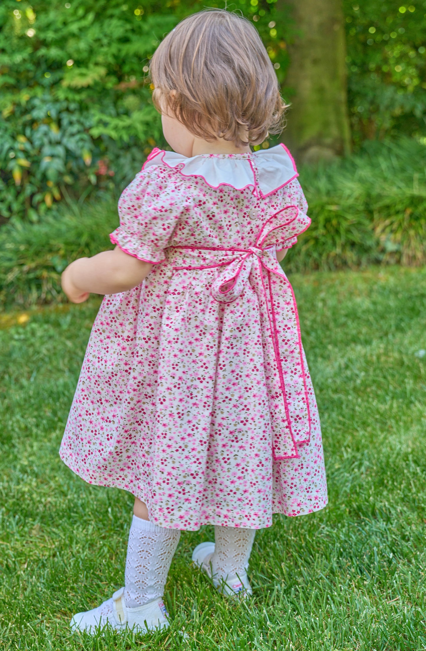 Olivia Floral Smocked Dress