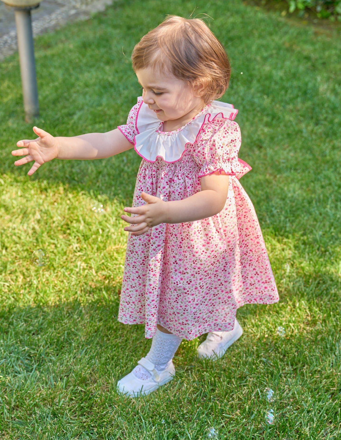 Olivia Floral Smocked Dress
