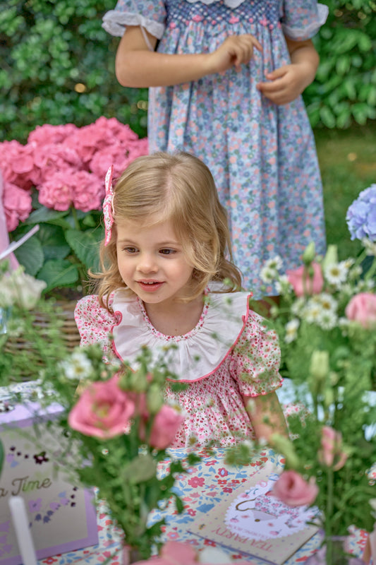 Olivia Floral Smocked Dress