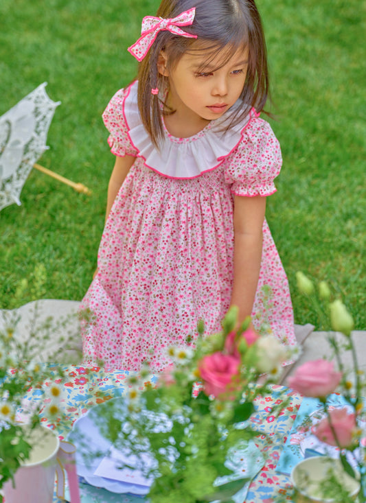 Olivia Floral Smocked Dress